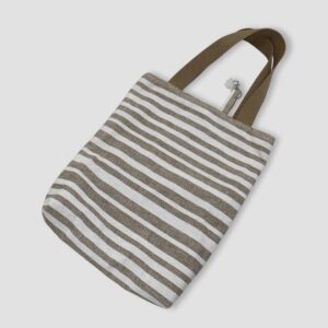 Rayas Beige y blanco crudo